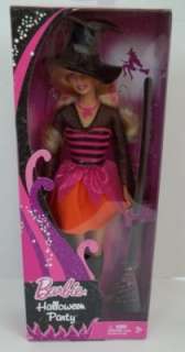 Barbies dressed in a fabulous witch costume   ready for a fun 