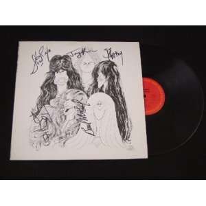 Aerosmith Draw the Line Hand Signed Autographed Record Album Lp Vinyl 