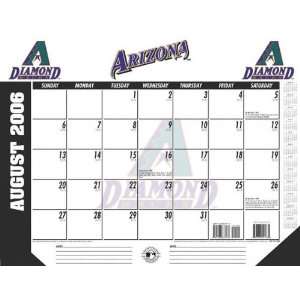  Arizona Diamondbacks 22x17 Academic Desk Calendar 2006 07 