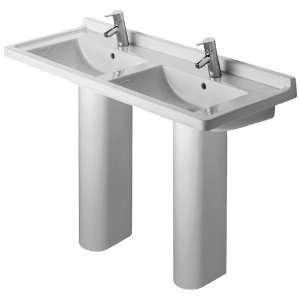  Duravit D19057001 White/WonderGliss/Three Tap Holes Starck 