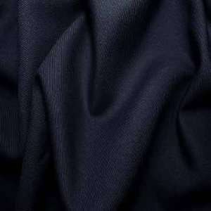  Polyester Whipcord Dark Medium Blue 195C