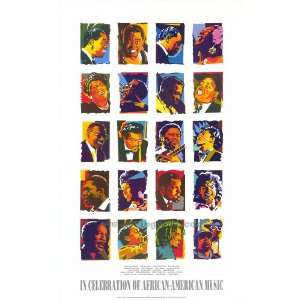  In Celebration of African American Music (1992) 27 x 40 Movie 