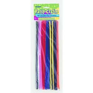  12 Inches Pipe Cleaners Assorted Colors Package of 50 
