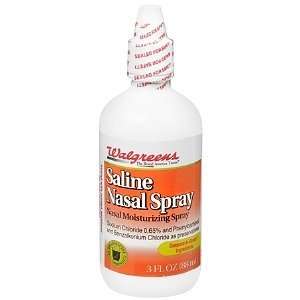   Saline Nasal Spray, 3 oz