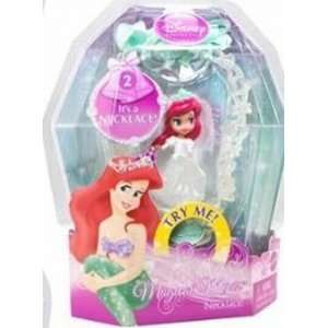   Disney Princess Magical Minis ARIEL WEDDING Necklace #2: Toys & Games