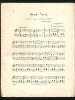 Silver Threads Among The Gold 1910 Piano Sheet Music  