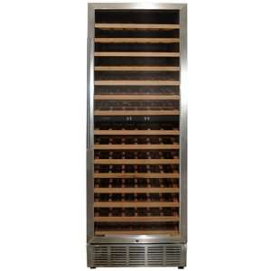   Vinotemp VT 188 Stainless Steel 160 Bottle Wine Cellar: Home & Kitchen