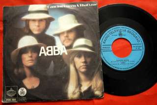 ABBA DANCING QUEEN/THAT’S ME BLUE LABEL EXYU 7“PS  