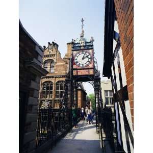  Eastgate Clock, Chester, Cheshire, England, United Kingdom 