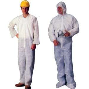 Polypropylene Coveralls 2 Oz Standard Coverall with Zipper Front (25 