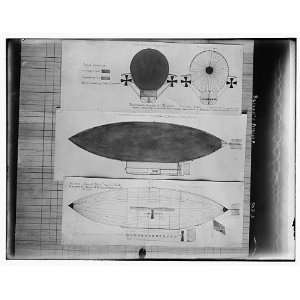  Blivens airship (blueprint)