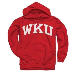  Western Kentucky Hilltoppers Red Arch Hooded Sweatshirt 