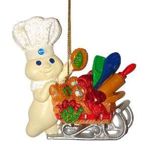  Pillsbury Doughboy With Sleigh of Utensils Christmas 