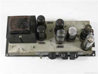   Bell & Howell Filmosound 6V6 Push Pull Mono Tube Amplifier Amp Guitar