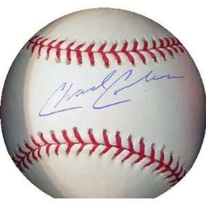 Chad Cordero Autographed Ball