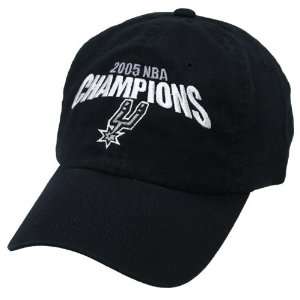  San Antonio Spurs 2005 NBA Champions Velocity Hat: Sports 