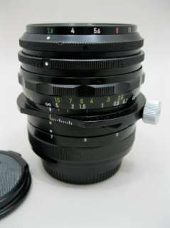 Nikon PC Nikkor 35mm F2.8 Shift lens with caps. MINT Cond.  