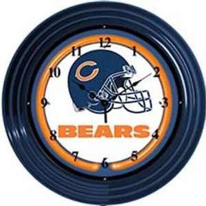  Chicago Bears Neon Clock