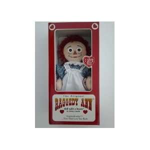   Raggedy Ann doll with a heart 13 porcelain doll: Everything Else