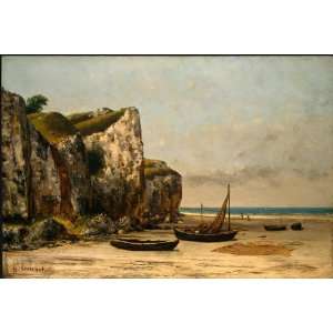  FRAMED oil paintings   Gustave Courbet   24 x 16 inches 