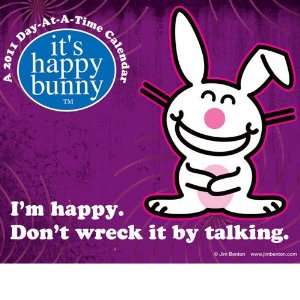  Its Happy Bunny 2011 Desk Calendar: Office Products