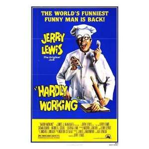  Hardly Working Original Movie Poster, 27 x 41 (1981 