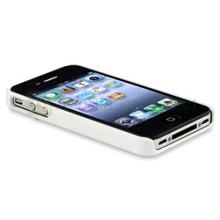   with apple iphone 4 4s white with chrome hole rear quantity 1