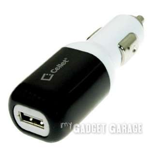 auction included white cellet universal usb car charger adaptor for