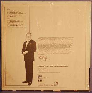BOB HOPE HOLIDAYS LP SPEAR 4700 M  1973 IN SHRINK NICE  