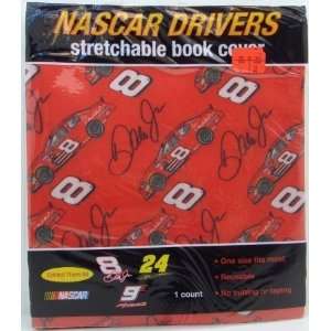   Red Number 8 Dale Earnhardt Jr Book Cover Case of 100: Home & Kitchen