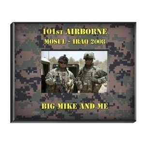  Personalized Camouflage Military Frame Baby