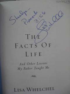 The Facts of Life Lisa Whelchel SIGNED 1st ED/1stPrint 9781576738580 