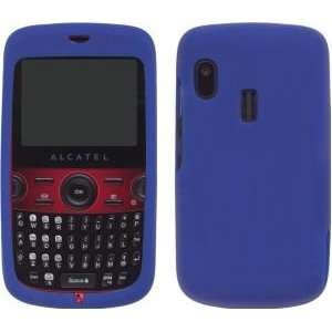   Gel Case for Alcatel OT 800 One Touch Tribe   Cobalt Blue Electronics