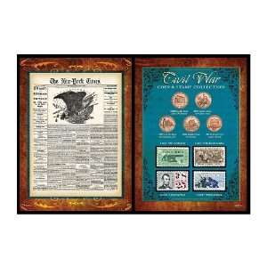  New York Times Civil War Coin & Stamp Collection: Home 