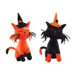 Squeaky Fraidy Cats Halloween Dog Toy 