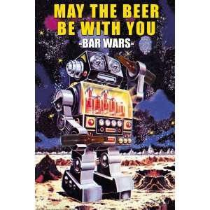 May the Beer be wth you 20x30 Poster Paper 