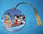 1999 WATERFORD Crystal DISNEY Mickey PLUTO Ornament NIB  