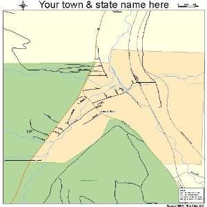  Street & Road Map of Lewis Run, Pennsylvania PA   Printed 