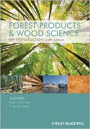 Forest Products and Wood Science, (081382074X), Rubin Shmulsky 