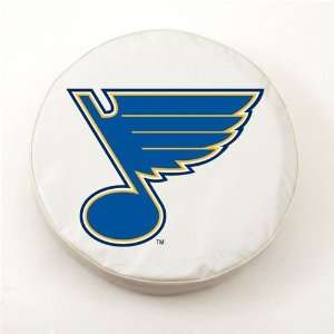  St. Louis Blues Logo Tire Cover (White) A H2 Z: Sports 