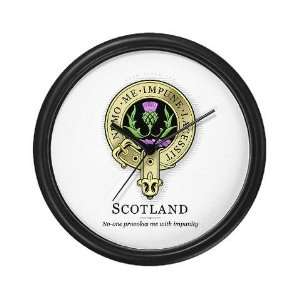  Flower of Scotland Family Wall Clock by 