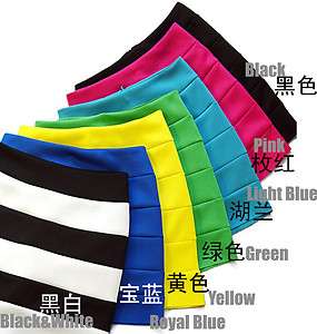NEW Office Lady Candy Color A Line Straight High Waist Mini Skirt XS S 