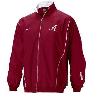  Nike Alabama Crimson Tide Crimson Midfield Jacket Sports 