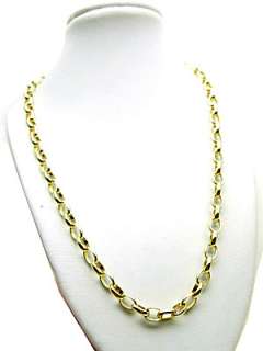 9CT GOLD NEW OVAL BELCHER LINK CHAIN 50cm with 25% OFF  