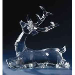  New   9 Icy Crystal Seated Honorable Reindeer Christmas 