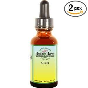 Alternative Health & Herbs Remedies Alfalfa, 1 Ounce Bottle (Pack of 2 