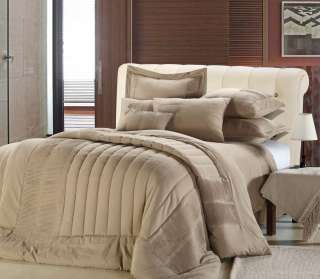 Seville 8 Piece Comforter Bed In A Bag Set   4 Colors NEW 817793011102 