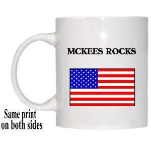  US Flag   McKees Rocks, Pennsylvania (PA) Mug Everything 