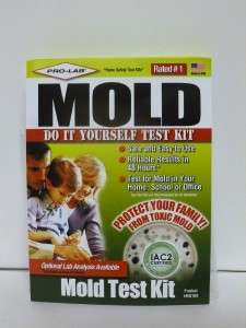 NEW! Pro Lab Mold Test Kit *Do It Yourself* #M0109  