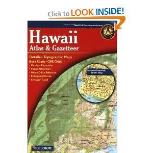  Hawaii Atlas & Gazetteer [Paperback] Delorme Books